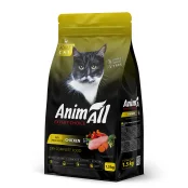 Сухий корм AnimAll для котів, зі свіжою куркою, 1.5 кг Сухий корм AnimAll для котів, зі свіжою куркою, 1.5 кг