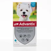Краплі від бліх і кліщів Elanco Advantix для собак вагою 4-10 кг, упаковка 4 піпетки