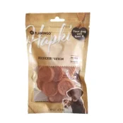 Ласощі Flamingo Chips лососеві чіпси, для собак, 75 г.