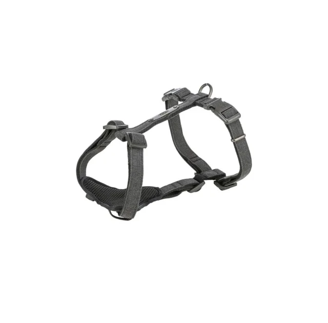 Шлея Trixie "CityStyle" для собак, черный, хлопок, XS-S: 30-44см/10мм