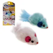Іграшка CattyMan Mouse Toys плюшеві мишки, набір для котів, 2 шт.