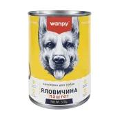 Консерви Wanpy Beef для собак, паштет, яловичина, 375 г