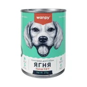 Консерви Wanpy Lamb для собак, паштет, ягня, 375 г