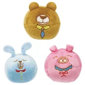 Іграшка DoggyMan Ball Animals для собак, м'яч з пищалкою, в асортименті, 6 см