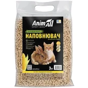 Наполнитель AnimAll кукурузный для туалетов животных, 3 кг