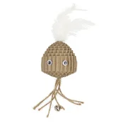 Игрушка AnimAll Fun Медуза с перьями для кошек, 20 см