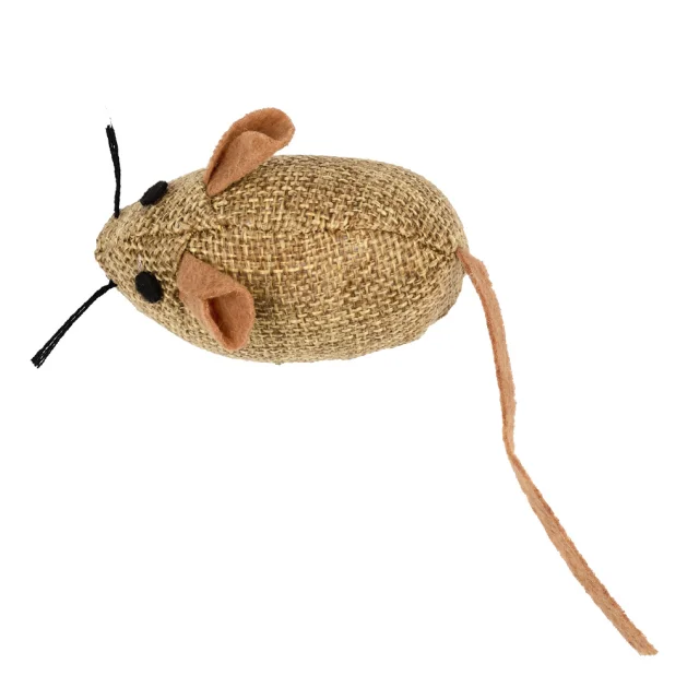 Іграшка AnimAll Fun Мишка для котів, 15 см