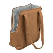 Сумка-переноска Evelyn Trixie для собак и котов, 40×30×20 см, коричневый/серый