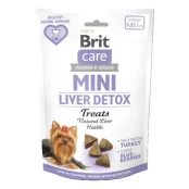 Ласощі Brit Care Mini Treats Liver Detox для собак малих порід, детокс печінки, індичка, чорниця, 50 г
