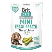 Лакомства Brit Care Mini Treats True Breath для собак мелких пород, для зубов и свежести дыхания, 7 шт./120 г