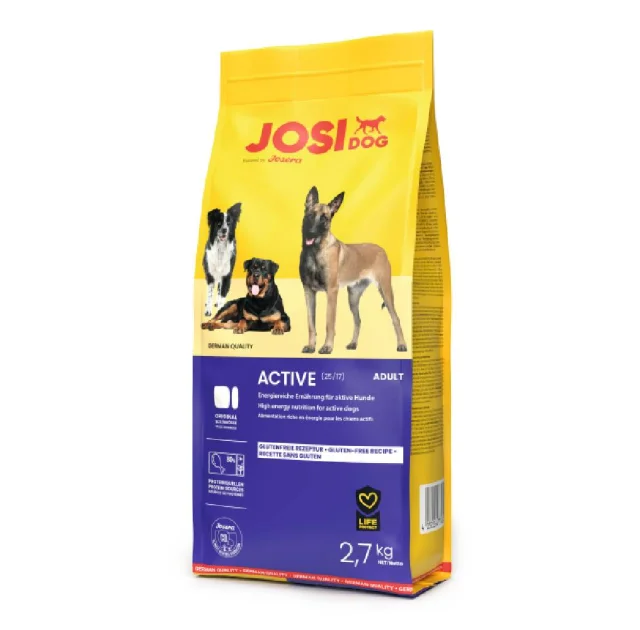 Сухий корм Josera JosiDog Active для активних собак, з птицею, 2,7 кг