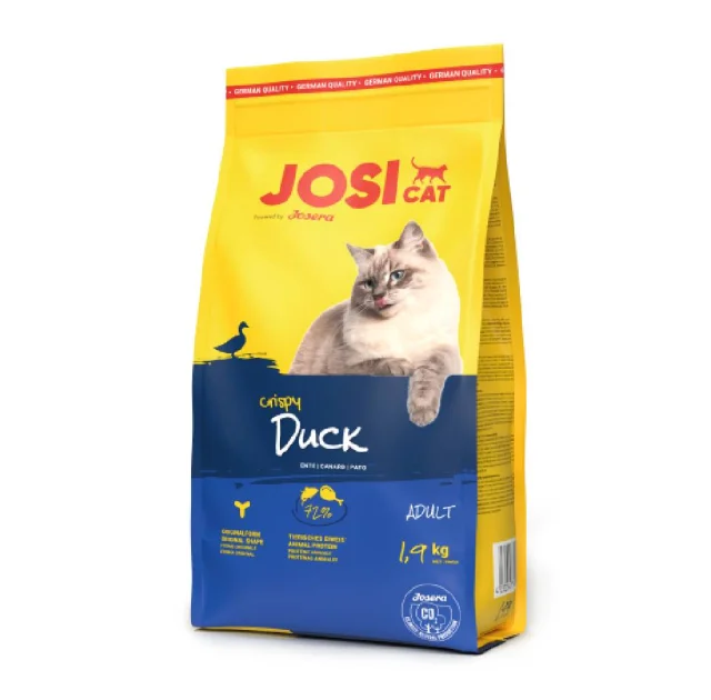 Сухий корм Josera JosiCat Crispy Duck для котів, з качкою, 1,9 кг