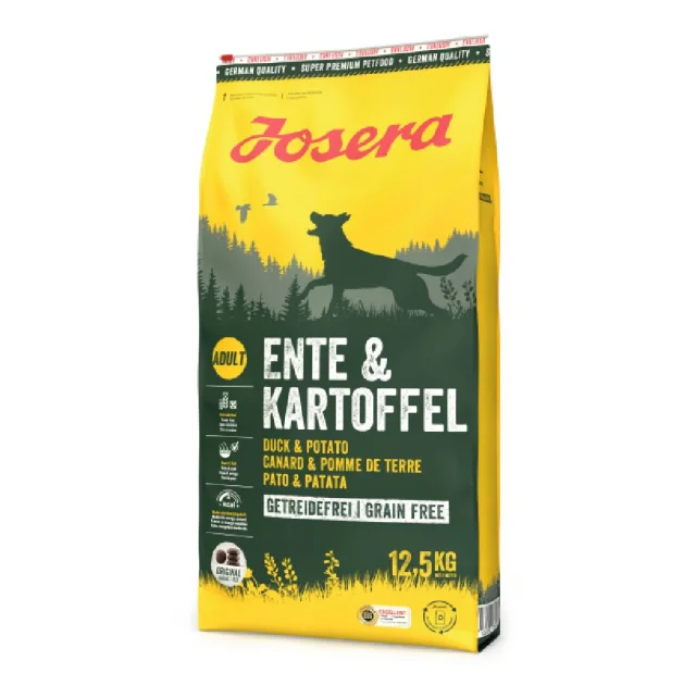 Сухий корм Josera Ente & Kartoffel для собак, з качкою та картоплею, 12,5 кг