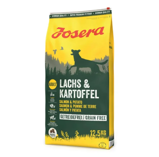 Сухий корм Josera Lachs & Kartoffel для собак, з лососем і картоплею, 12,5 кг