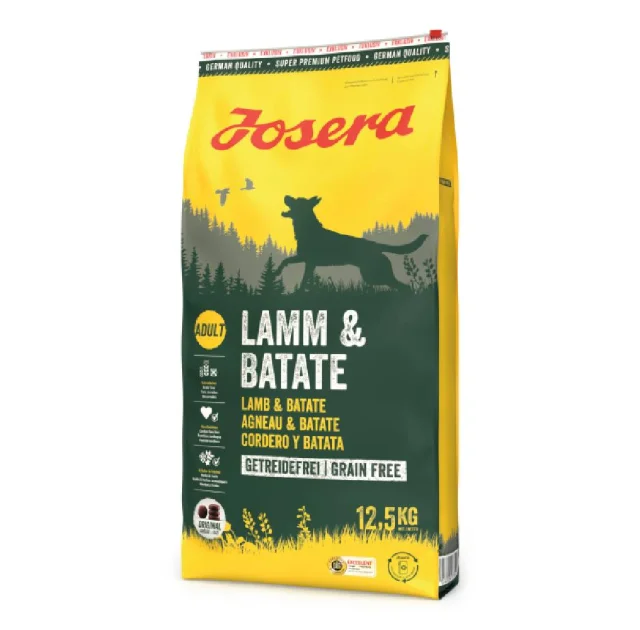 Сухий корм Josera Lamm & Batate для собак, з ягням і бататом, 12,5 кг