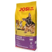 Сухий корм Josera JosiDog Junior Sensitive для цуценят з чутливим травленням, з м’ясом птиці, 15 кг