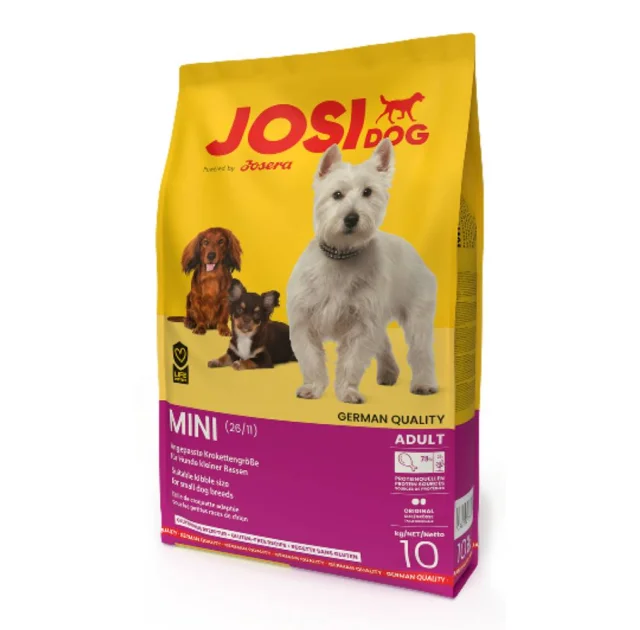 Сухий корм Josera JosiDog Mini для собак малих порід, з м’ясом птиці, 10 кг