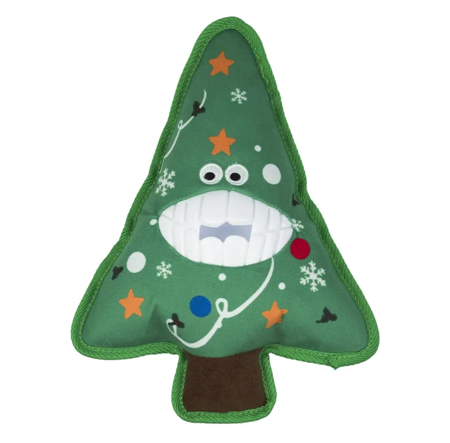 Игрушка AnimAll GrizZzly для собак, ёлка, 28.5×21.5×6 см