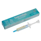 Суспензія MODES Ivermitel для кошенят і цуценят, антигельмінтна, зі смаком м’яса, 5 мл