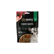 Ласощі Savory Bars With Venison для собак, батончики з олениною, 100 г