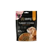 Ласощі Savory Savory Puppy Coins With Turkey для цуценят, монетки з індичкою, 100 г