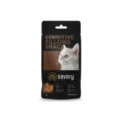 Ласощі Savory Cats Snacks Pillows Sensitive для дорослих котів з чутливим травленням, 60 г