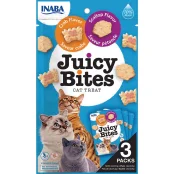 Лакомство INABA "Juicy Bites" для кошек, сочные снеки с гребешком и крабом, 3 шт, 33,9 г