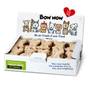 Ласощі "Bow wow" для собак, натуральні кісточки з яловичого рубця і клюквою, 30 шт, 1 уп