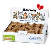 Лакомство "Bow wow" для собак, натуральные мини-косточки со свининой и овощами, 1 кг, 1 уп