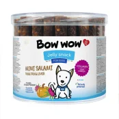Ласощі "Bow wow" для собак, міні-салямі палички з птицею і печінкою, 60 шт, 12 см