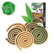 Лакомства DENTAL-VEG, рол с арахисом, кокосом и мятой, 100 г