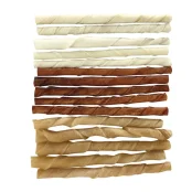 Лакомства Baff для собак, жилованный крученный стик, 7–8 мм, 12 см, 6 г