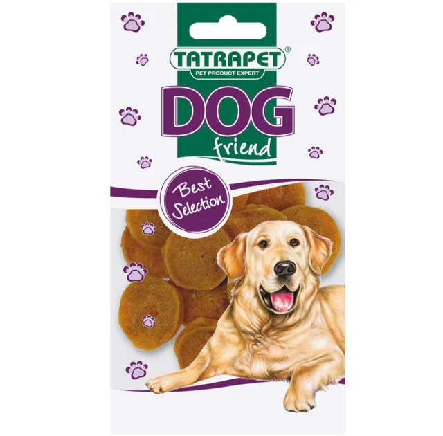 Лакомства Dog для собак, мясо курицы, медальоны, 50 г, 15 шт