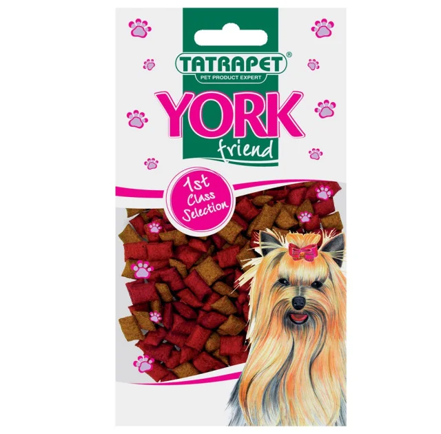 Лакомства York для собак, микс-подушечки, 60 г, 15 шт