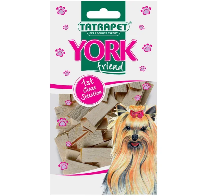 Лакомства York для собак, снеки-сэндвич с курицей и рыбой, 50 г, 15 шт