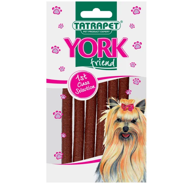 Лакомства York для собак, говяжьи палочки, 45 г, 20 шт