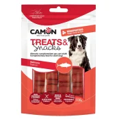 Ласощі м'ясні батончик з лосося, порційні шматочки, 100 г, 5 шт