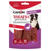 Ласощі м'ясні в'ялене качине м'ясо, 80 г, 12 см