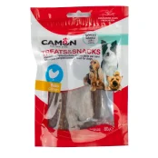 Ласощі м'ясні в'ялене куряче філе смужками, 80 г, 11 см