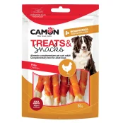 Ласощі м'ясні кісточки з кукурудзяного крохмалю, курка, 80 г, 8 см