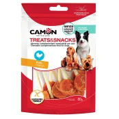 Ласощі м'ясні льодяник на кісточці з курки, 80 г, 8.5–9.5 см