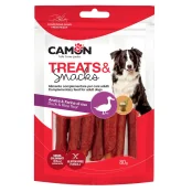 Ласощі м'ясні палички з качкою та рисом, 80 г, 10 см