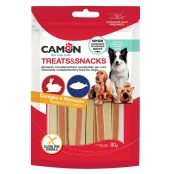 Ласощі м'ясні сендвіч палички з кроликом та тріскою, 80 г, 11 см