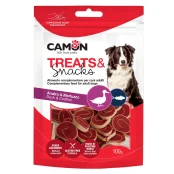 Ласощі м'ясні суші роли з качкою та тріскою, 100 г, 3 см