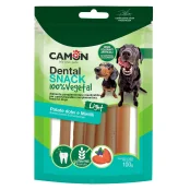 Лакомства Dental Snak, Канноли из сладкого картофеля, начинённые черникой, 100 г, 10.5 см