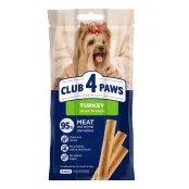 Снек Клуб 4 Лапы для собак мелких пород, с индейкой, 3 шт, 36 г