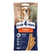 Снек Клуб 4 Лапы для собак средних и крупных пород, с индейкой, 3 шт, 60 г