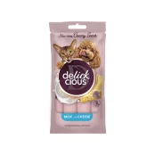 Лакомство Delickcious для собак, крем с молоком и сыром, 4 шт, 60 г
