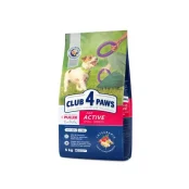 Сухой корм Club 4 Paws Adult Active для собак малых пород, с курицей, 5 кг