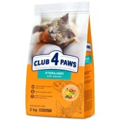 Сухий корм Club 4 Paws Premium Cat Sterilised Salmon для котів стерилізованих, з лососем, 2 кг